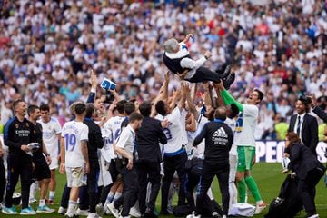 Real Madrid head coach Carlo Ancelotti 