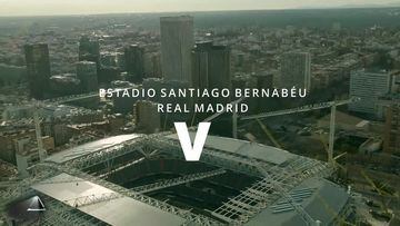 'El acero ya brilla': impresionante vídeo del Nuevo Bernabéu a vista de dron