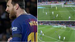 El 'hat-trick' de palos de Messi y el penalti que falló: hay noches...