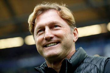 Leipzig's head coach Ralph Hasenhuettl