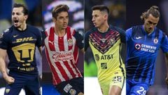 El panorama de los 'cuatro grandes' para el Clausura 2022