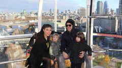 Sergio Ramos y Pilar Rubio, de escapada en Londres con sus hijos