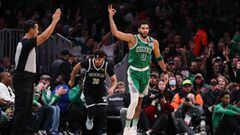 Boston Celtics star Jayson Tatum and Brooklyn Nets star Kevin Durant both had outstanding nights on Sunday, but the Celtics came out on top, 126-120.