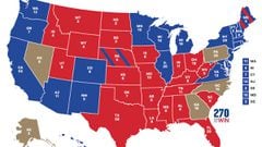 US presidential election 2020 results map | Biden vs Trump: who is winning each state?