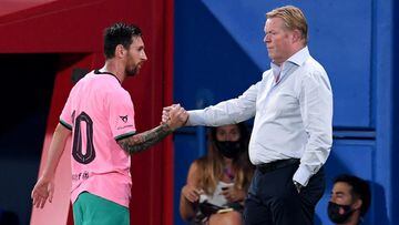 Koeman understands Messi's anger over Suárez exit but insists striker left of own volition
