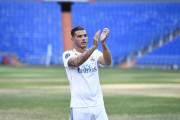 Theo Hernández's Real Madrid unveiling in pictures