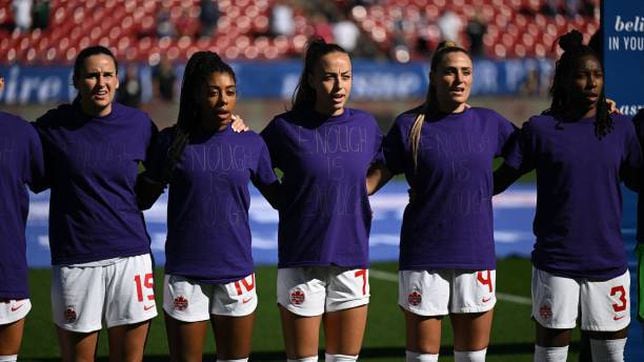 Las jugadoras de Canadá vencen en su lucha por la igualdad