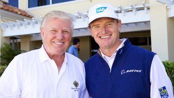 Boicot a las empresas de Els tras jugar al golf con Trump