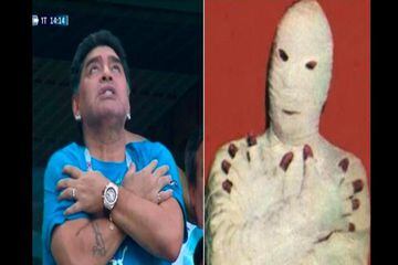 Los mejores memes del Nigeria-Argentina y el show de Maradona