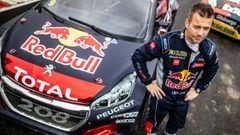 S&eacute;bastien Loeb, piloto de Peugeot en el Mundial de Rallycross. 