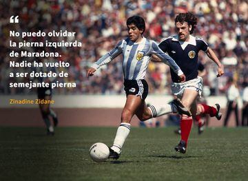 De Maradona a Zidane e incluso un cura, las 14 frases más recordadas de los  Mundiales