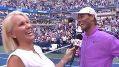 Nadal: "I'm not king of anything! I just like purple because it's a happy colour!"