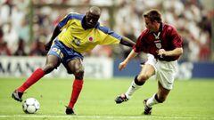 Colombia vs Inglaterra en el Mundial de Francia 1998