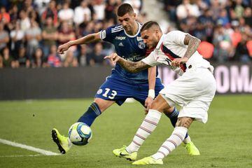 Striking start | Paris Saint-Germain's Argentine forward Mauro Icardi makes his debut against Strasbourg.
