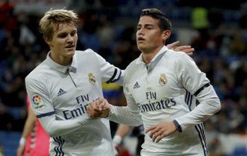 Real Madrid vs. Leonesa: James vuelve al gol en Copa del Rey