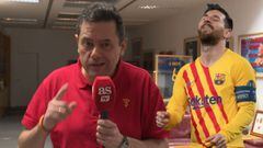 Roncero y su discurso más irónico hablando de Messi