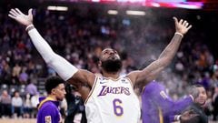 All eyes are on LeBron James, who is expected to return to the Lakers’ lineup Thursday, as he chases Abdul-Jabbar’s all-time scoring record.