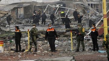 Una explosi&oacute;n en un mercado de pirotecnia en M&eacute;xico produce al menos 36 muertos