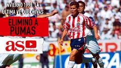 Invierno 1998, la única vez que Chivas echó a Pumas en fase final