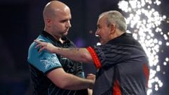 Rob Cross and Phil Taylor