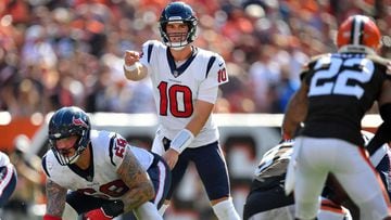 Davis Mills will take over the starting role under center for the Houston Texans. Mills will be the fouth rookie QB to start start a game this season.
