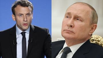 Macron señala “un gran error” de Putin