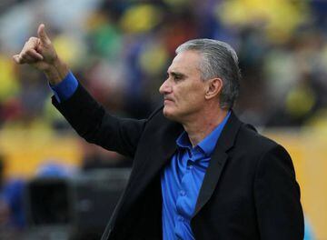 Brazilian national team head coach Tite enjoyed seeing his team's character.