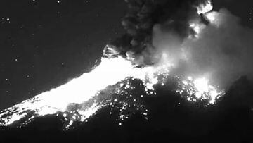 Video: Así fue el impactante momento de la explosión del Volcán Popocatépetl | 17 de junio