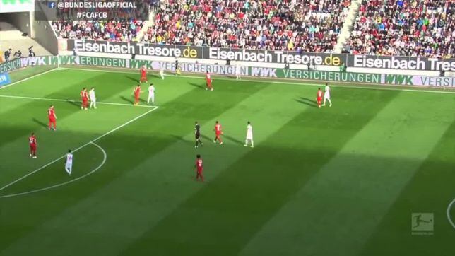 El Bayern no repunta: revisa los goles del empate ante Augsburgo