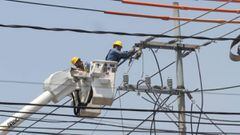 Restablecen en un 25% el suministro eléctrico de usuarios afectados por el huracán “Rick”