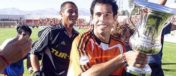 Luis Fuentes anotó 36 goles por Torneos Nacionales, 28 de ellos de cabeza.
