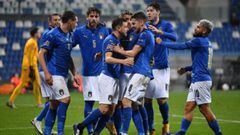 El poder goleador de Italia en la Nations League