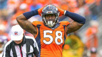 Pass-rusher Von Miller has the most career sacks of any active player in the NFL, and is currently pursuing re-signing with the Rams. Stats and records here