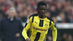 Dembel&eacute; ha jugado esta temporada en el Dortmund.