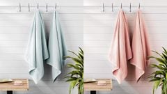 Ligeras y con sensación acogedora: este es el juego de toallas de secado rápido Amazon Basics