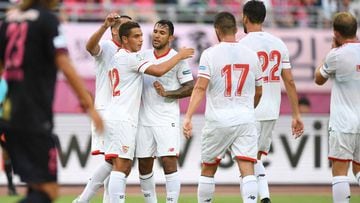 Berizzo y Banega debutan con victoria con el Sevilla