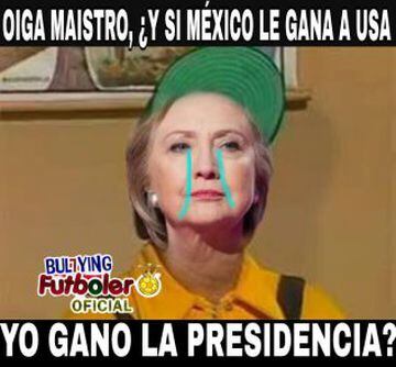 Los memes más divertidos del esperado duelo entre México y USA