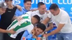 ‘Tucu’ Hernández anunciaba en vivo su retiro del fútbol y así reaccionó el plantel de O’Higgins: la escena ya es viral