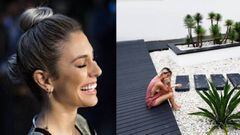 Blanca Suárez riéndose y durante sus vacaciones en Tailandia en una imagen en la que su vestido deja al descubierto uno de sus pechos