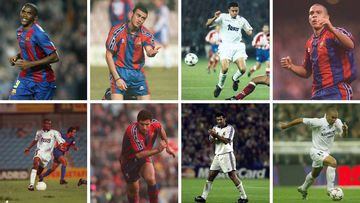 Recopilación de futbolistas que han defendido la camiseta del Real Madrid y del Fútbol Club Barcelona en algún momento de su carrera profesional.