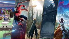 ps5 playstation exclusivos juegos spiderman final fantasy vii remake demons souls horizon ps vr2
