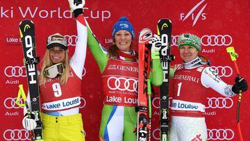 Stuhec adds second World Cup downhill win at Lake Louise