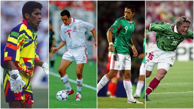 El 11 histórico de México en la historia de los Mundiales