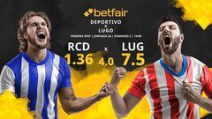 RC Deportivo vs. CD Lugo: horario, TV, estadísticas, clasificación y pronósticos
