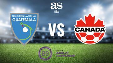 Guatemala vs Canadá en vivo: Premundial Sub 20 de Concacaf en directo