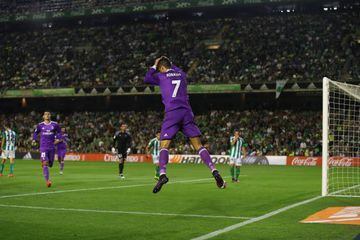 Cristiano Ronaldo rounded off Real Madrid's victory with his side's sixth goal of the night