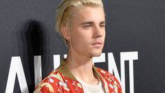 Justin Bieber en el evento de Saint Laurent por Hedi Slimane en Los Angeles, California. Febrero 10, 2016.