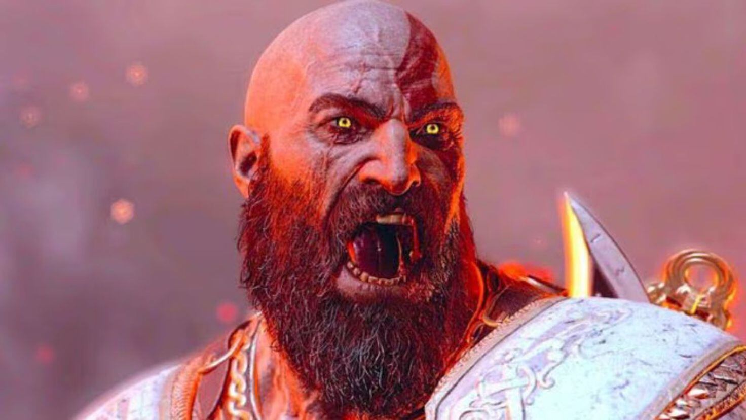 kratos god of war face