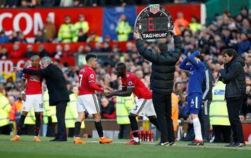 Así fue el partido de Alexis en el United-Chelsea