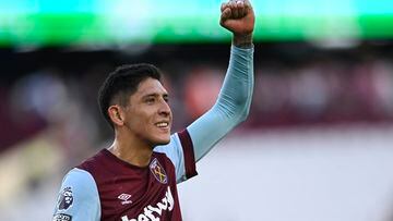 Edson Álvarez brilló en el triunfo del West Ham sobre el Brighton
